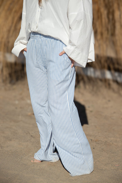 Striped pants 🏖️🌊