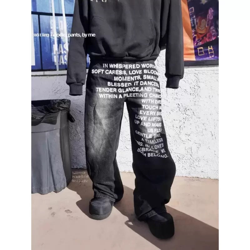 BLACK BAGGY JEANS 🖤🇨🇳
