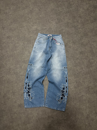 BIG BLUE BAGGY JEANS 🩵🪞