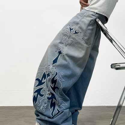 BIG BLUE BAGGY JEANS 🩵🪞