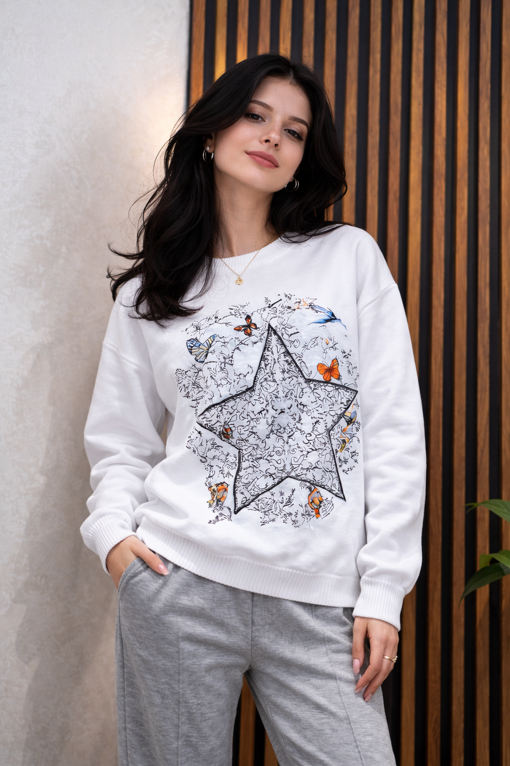 Celestial Bloom Sweater