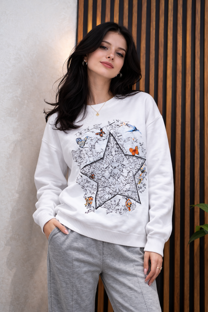 Celestial Bloom Sweater