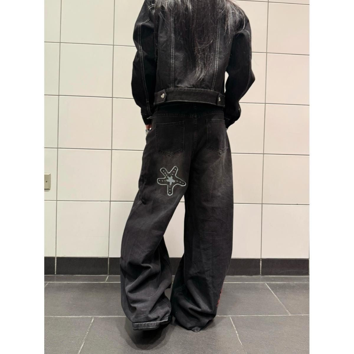 BAGGY BLACK SEVEERS ⭐️🖤