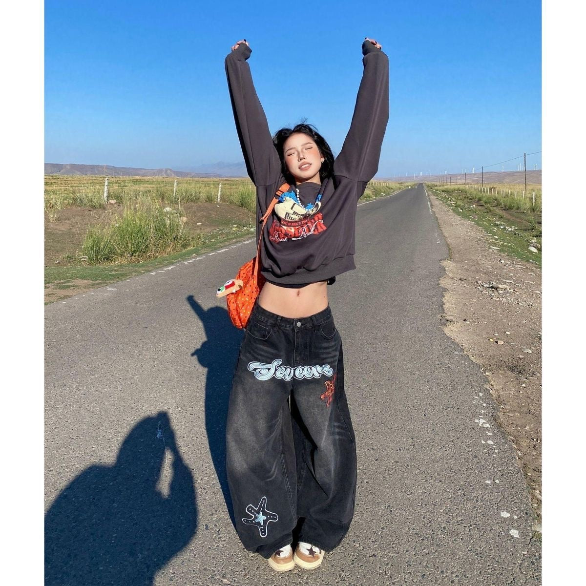 BAGGY BLACK SEVEERS ⭐️🖤