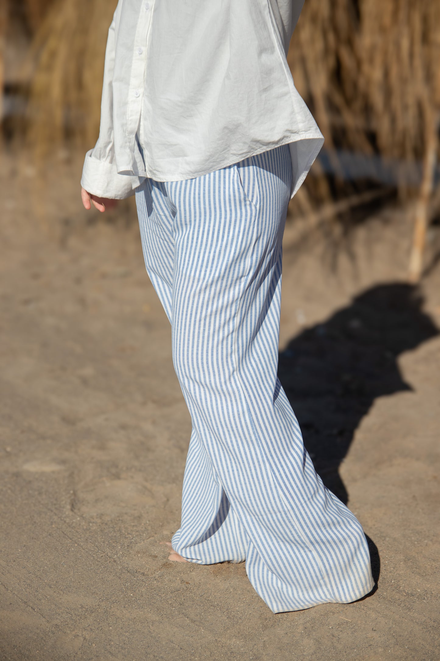 Striped pants 🏖️🌊