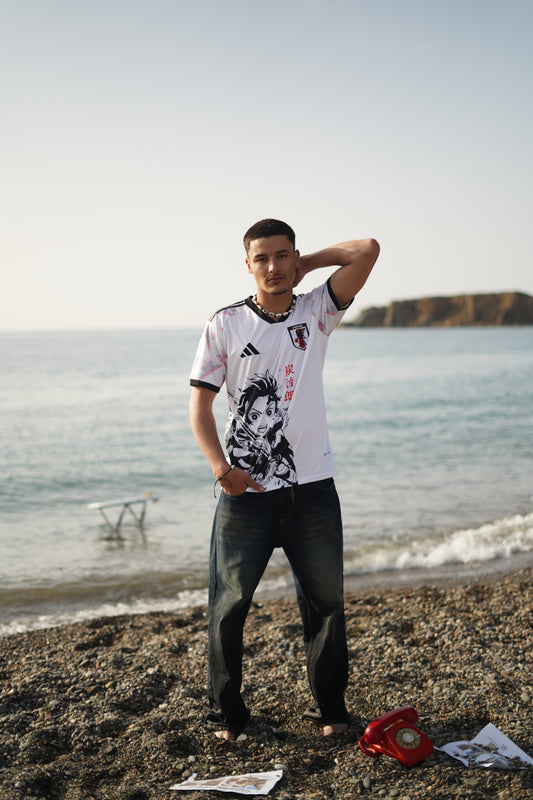 White Anime Japan Jersey