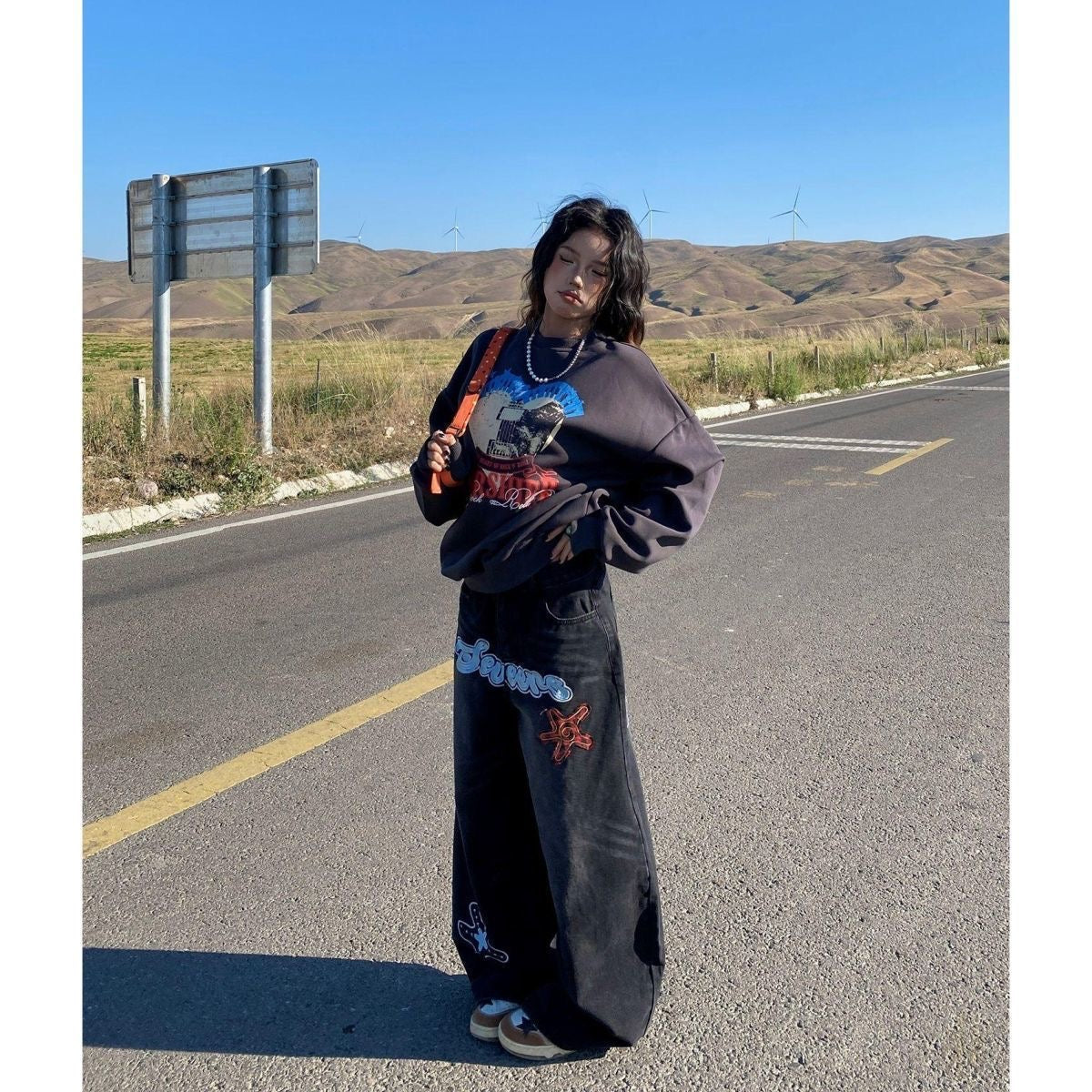 BAGGY BLACK SEVEERS ⭐️🖤