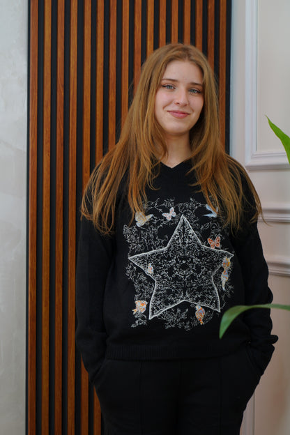 Celestial Bloom Sweater